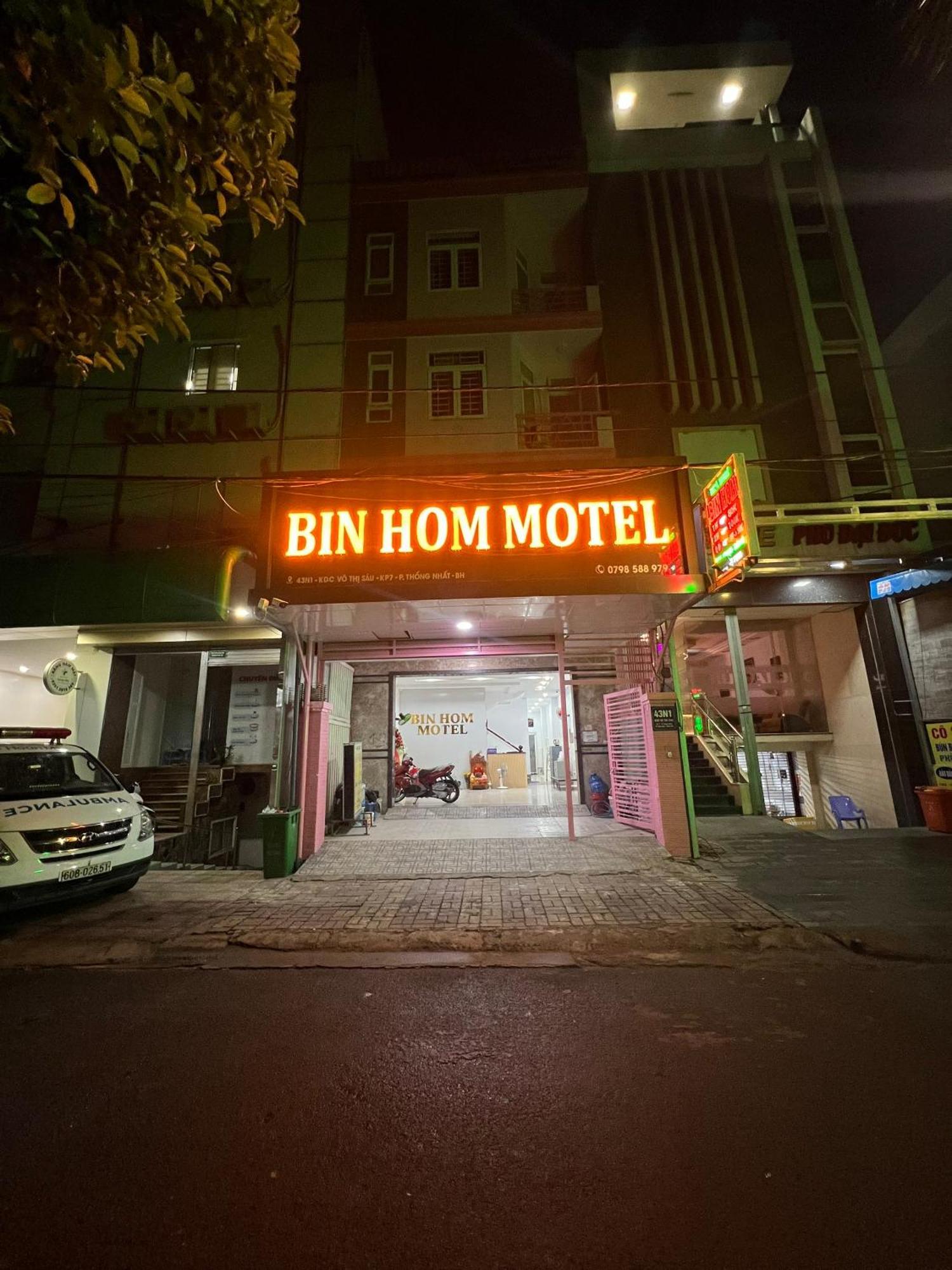Bin Hom Motel Bien Hoa Eksteriør bilde