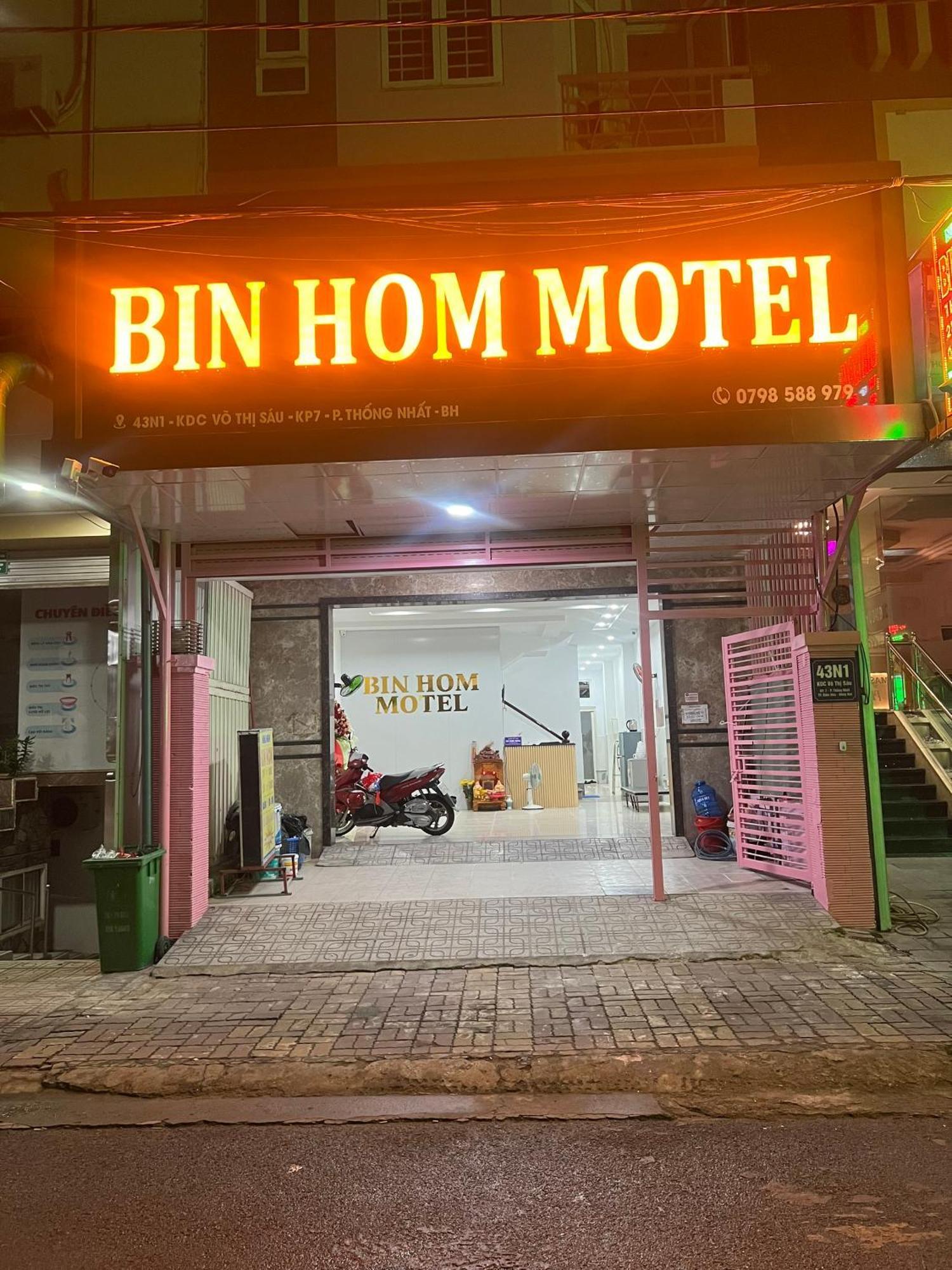Bin Hom Motel Bien Hoa Eksteriør bilde