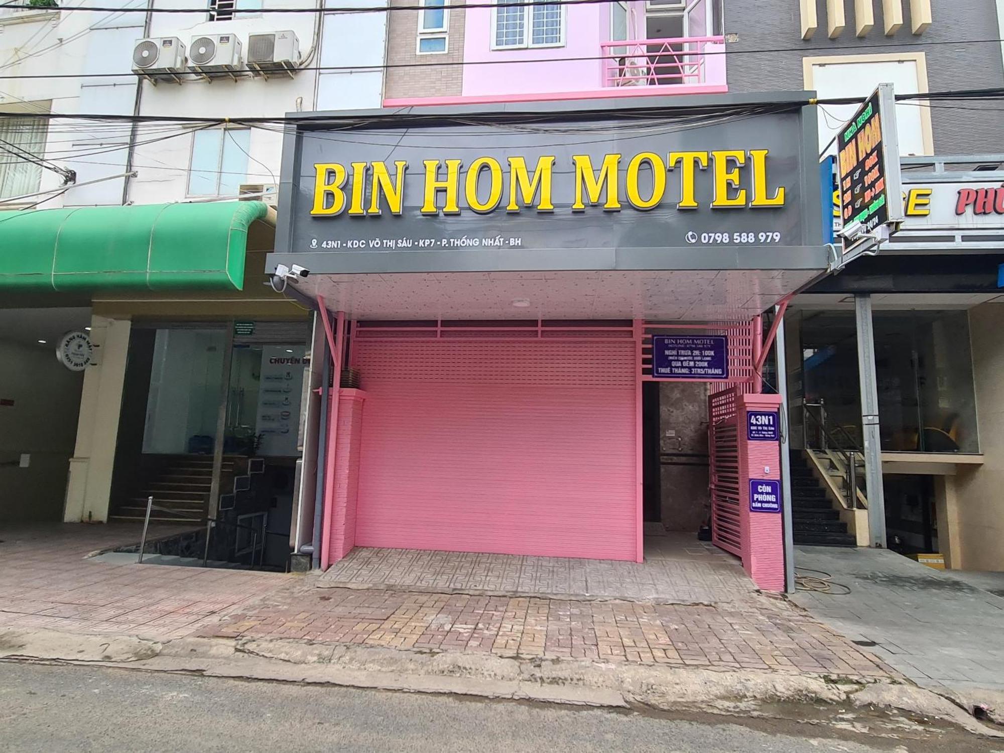 Bin Hom Motel Bien Hoa Eksteriør bilde